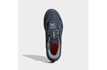 Image of Adidas Terrex Trailrider Shoes - Men's, Wonder Steel/Magic Grey Met/Impact Orange, 11.5, GW5535-11-5