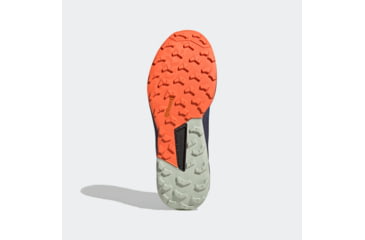 Image of Adidas Terrex Trailrider Shoes - Men's, Wonder Steel/Magic Grey Met/Impact Orange, 11.5, GW5535-11-5