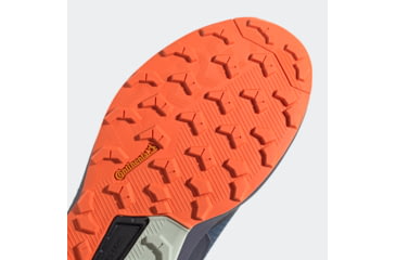 Image of Adidas Terrex Trailrider Shoes - Men's, Wonder Steel/Magic Grey Met/Impact Orange, 11.5, GW5535-11-5