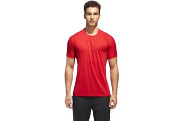 Image of Adidas Terrex Agravic Parley Tee - Mens, Red, Medium, CY8688-M