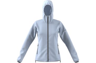 Image of Adidas Terrex Agravic Wind Jacket - Women's, Aero Blue, DT4187-DEMO