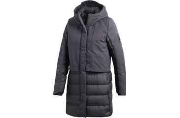 Image of Adidas Terrex Climawarm Jacket - Women's, Carbon, Extra Large, CY8634-XL