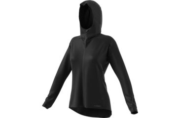 Image of Adidas Terrex Demo, Climaheat Fleece Hooded Jacket - Women's, Black, Small, EC2467-S-DEMO