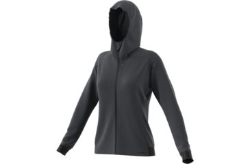 Image of Adidas Terrex Demo, Hi-Loft Softshell Jacket - Women's, Carbon, Small, DZ0737-S-DEMO