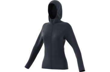 Image of Adidas Terrex Demo, Tracerocker Hooded Fleece Thermal Jacket - Women's, Legend Ink, Small, DZ0758-S-DEMO