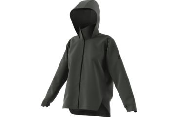 Image of Adidas Terrex Demo, Urban Climaproof Rain Jacket - Women's, Legend Earth, Small, DZ1494-S-DEMO