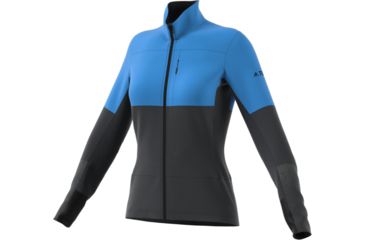 Image of Adidas Terrex Demo, Xperior Jacket - Women's, Real Blue/Carbon, Small, DZ0746-S-DEMO
