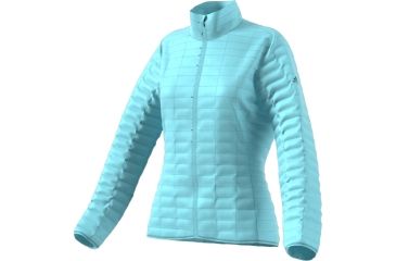 Image of Adidas Terrex Flyloft Jacket - Women's-Clear Aqua-Small