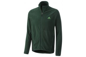 Image of Adidas Terrex Hiking/Trekking Fleece Jacket - Men's-Ivy-Small