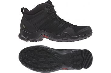 Image of Adidas Terrex Men's Terrex AX2R Mid GTX Hiking Shoes, Black/Black/Black, 6 US, CM7697-6