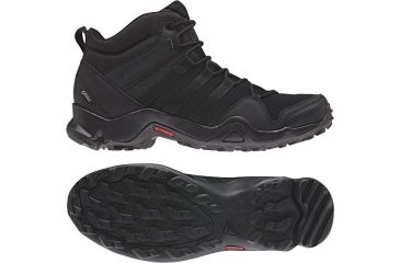 Image of Adidas Terrex Men's Terrex AX2R Mid GTX Hiking Shoes, Black/Black/Black, 6 US, CM7697-6