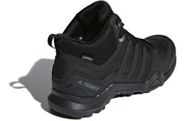 Image of Adidas Terrex Swift R2 Mid GTX Hiking Shoes - Men's, Black/Black/Black, 6.5 US, CM7500-6.5