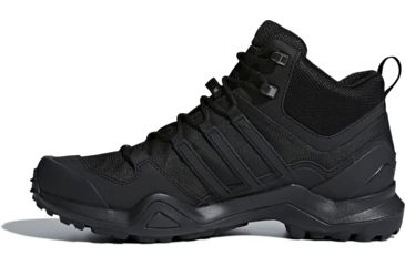 Image of Adidas Terrex Swift R2 Mid GTX Hiking Shoes - Men's, Black/Black/Black, 6.5 US, CM7500-6.5