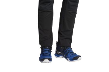 Image of Adidas Terrex Swift R2 Mid GTX Hiking Shoes - Men's, Blue Beauty/Black/Grey one, 6 US, CQ1876-6