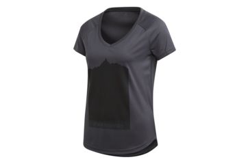 Image of Adidas Terrex Parley Tee - Women's, Carbon, DW5608-DEMO