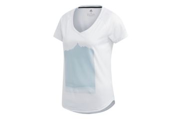 Image of Adidas Terrex Parley Tee - Women's, White, DU5188-DEMO