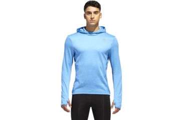 Image of Adidas Terrex Response Hoodie - Men's, Bright Blue, Medium, CZ5087-M