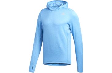 Image of Adidas Terrex Response Hoodie - Men's, Bright Blue, Medium, CZ5087-M