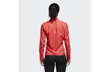 Image of Adidas Terrex Response Women's Wind Jacket, Real Coral, Large, CF1020-L