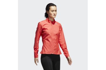 Image of Adidas Terrex Response Women's Wind Jacket, Real Coral, Large, CF1020-L