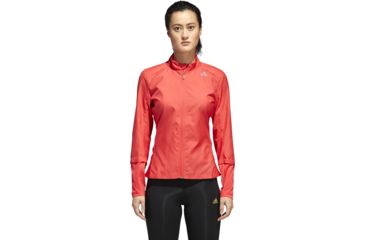 Image of Adidas Terrex Response Women's Wind Jacket, Real Coral, Large, CF1020-L