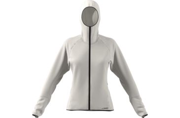 Image of Adidas Terrex Skyclimb Fleece Jacket - Women's, Raw White, DQ1522-DEMO