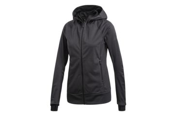 Image of Adidas Terrex Stretch Women's Softshell Jacket, Carbon, Large, CG2448-L