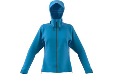 Image of Adidas Terrex Swift Jacket - Women's, Shock Cyan, DT4175-DEMO