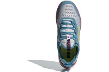 Image of Adidas Terrex Agravic Flow Shoes - Womens, Hazy Blue/Hi-Res Yellow/Crystal White, 10, FX6966-400-10