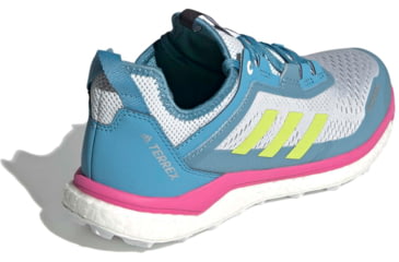 Image of Adidas Terrex Agravic Flow Shoes - Womens, Hazy Blue/Hi-Res Yellow/Crystal White, 10, FX6966-400-10