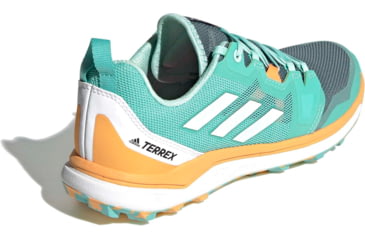 Image of Adidas Terrex Agravic Shoes - Womens, Acid Mint/Crystal White/Hazy Orange, 9, FX6977-300-9