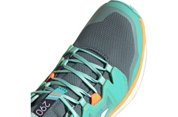 Image of Adidas Terrex Agravic Shoes - Womens, Acid Mint/Crystal White/Hazy Orange, 9, FX6977-300-9