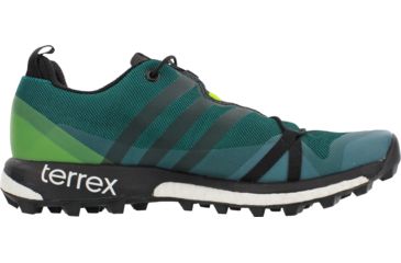 Image of Adidas Terrex Agravic Trail Running Shoe - Men's, Green/Black, Medium, 11