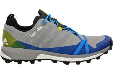 Image of Adidas Terrex Agravic Trail Running Shoe - Men's, Grey/White/Onix, Medium, 8