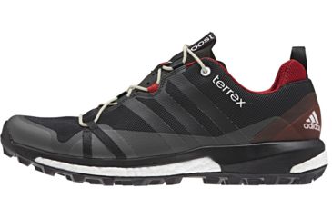 Image of Adidas Terrex Agravic Trail Running Shoe - Men's, Grey/Black/Red, Medium, 9.5