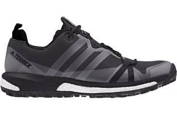 Image of Adidas Terrex Agravic Trail Running Shoe - Women's-Utility Blk/Blk/Trace Grey-Medium-6.5