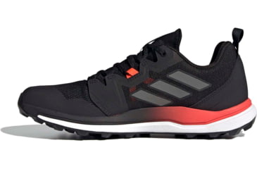 Image of Adidas Terrex Agravic Trail Running Shoes - Men's, Core Black/Grey Four/Solar Red, 12, FX6859-001-12