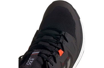 Image of Adidas Terrex Agravic Trail Running Shoes - Men's, Core Black/Grey Four/Solar Red, 12, FX6859-001-12