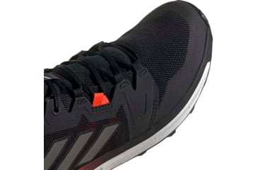 Image of Adidas Terrex Agravic Trail Running Shoes - Men's, Core Black/Grey Four/Solar Red, 12, FX6859-001-12