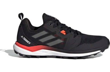 Image of Adidas Terrex Agravic Trail Running Shoes - Men's, Core Black/Grey Four/Solar Red, 12, FX6859-001-12