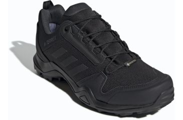 Image of Adidas Terrex AX3 GTX - Men's, Black/Black/Carbon, 7, BC0516-7