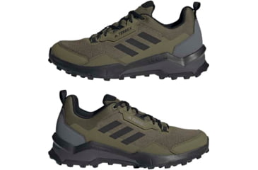 Image of Adidas Terrex Ax4 Hiking Shoes - Men's, Focus Olive/Core Black/Grey Six, 15, GY5077-15