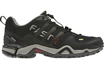 Image of Adidas Terrex Fast R Hiking Shoe - Men's-Blk/Core Engergy-Medium-9 US