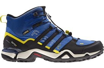 Image of Adidas Terrex Fast R Mid GTX Boot - Men's-10.5 US-Black/Core Energy/Black