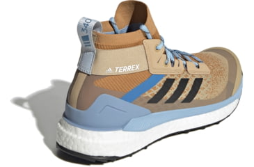 Image of Adidas Terrex Free Hiker Primeblue Hiking Shoes - Women's, Beige Tone/Core Black/Ambient Sky, 9.5, FZ2970-9.5
