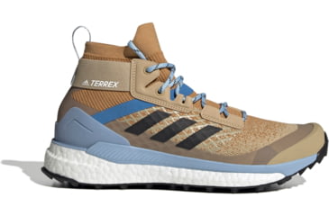Image of Adidas Terrex Free Hiker Primeblue Hiking Shoes - Women's, Beige Tone/Core Black/Ambient Sky, 9.5, FZ2970-9.5