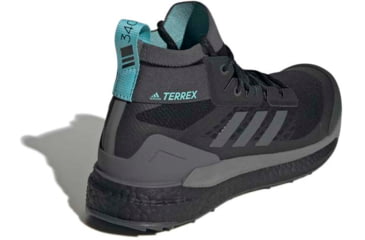 Image of Adidas Terrex Free Hiker Primeblue Hiking Shoes - Women's, Core Black/Grey Five/Mint Ton, 7.5, GW2806-7.5
