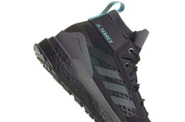 Image of Adidas Terrex Free Hiker Primeblue Hiking Shoes - Women's, Core Black/Grey Five/Mint Ton, 7.5, GW2806-7.5