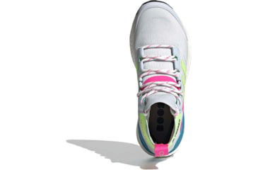Image of Adidas Terrex Free Hiker Primeblue Shoes - Women's, Halo Blue/Hi-Res Yellow/Screaming Pink, 7.5, FY7336-454-7.5