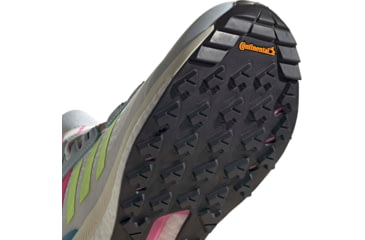 Image of Adidas Terrex Free Hiker Primeblue Shoes - Women's, Halo Blue/Hi-Res Yellow/Screaming Pink, 7.5, FY7336-454-7.5